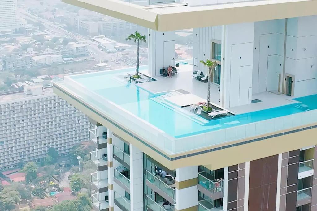 Sea View 5 Star Facilities Luxury Stay At Pattaya Jomtien pláž Exteriér fotografie
