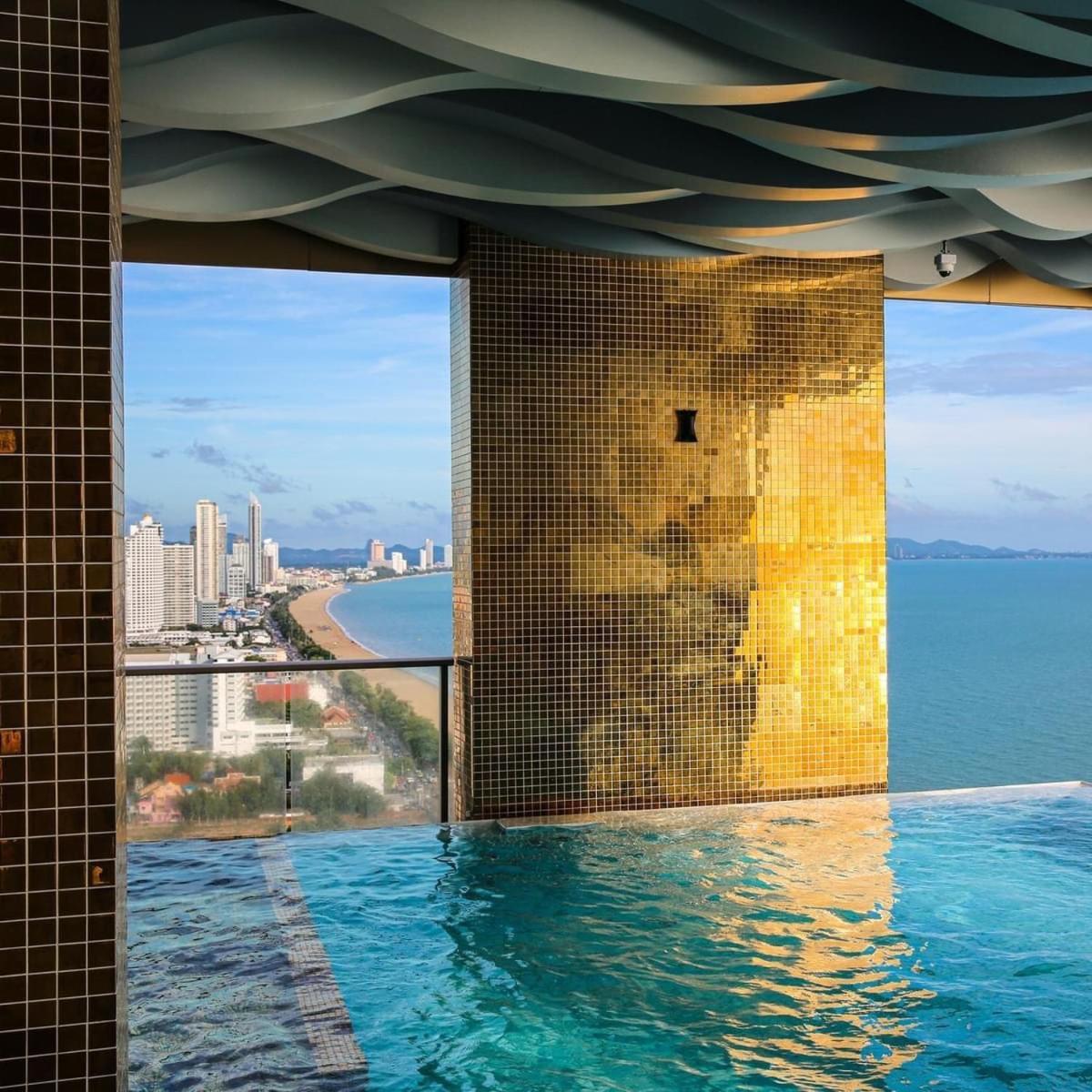 Sea View 5 Star Facilities Luxury Stay At Pattaya Jomtien pláž Exteriér fotografie